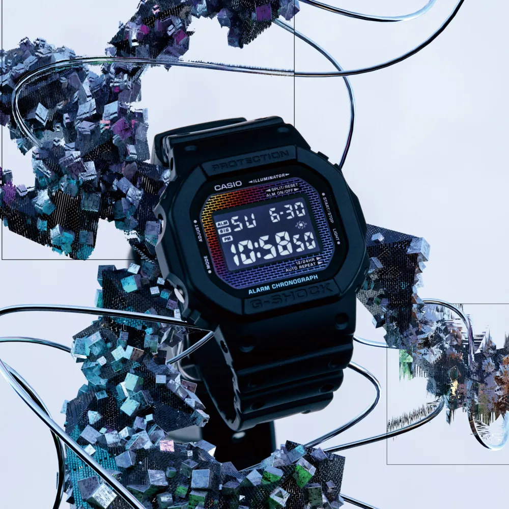 G-SHOCK ซีรีส์ 5600 ทรงสี่เหลี่ยม