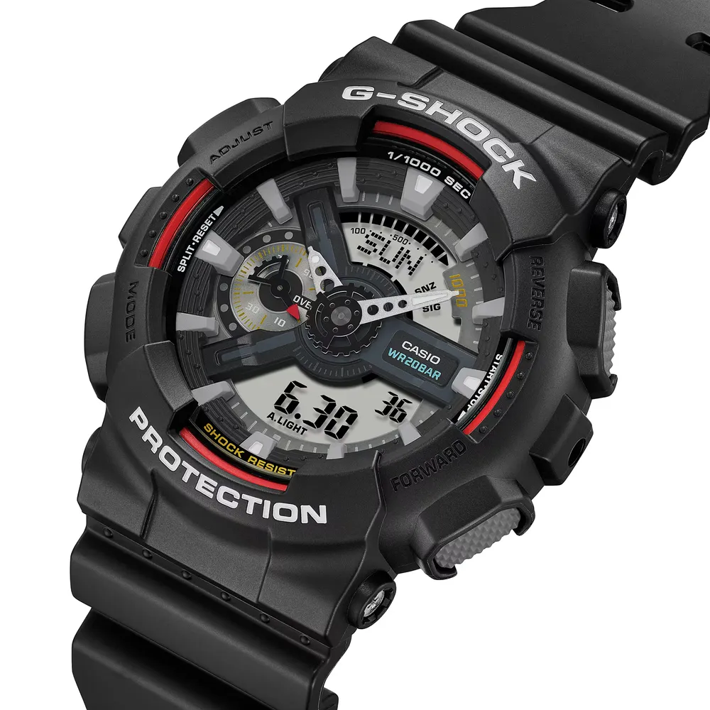 G-SHOCK รุ่นเข็มคู่ดิจิทัล หนึ่งในทรงที่แพร่หลายที่สุดของแบรนด์